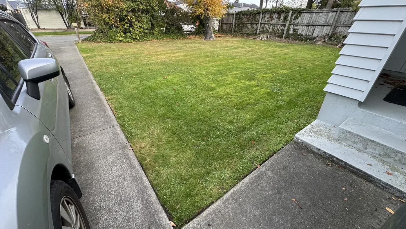 Recent Mike's Mowing job in Christchurch, photo 2